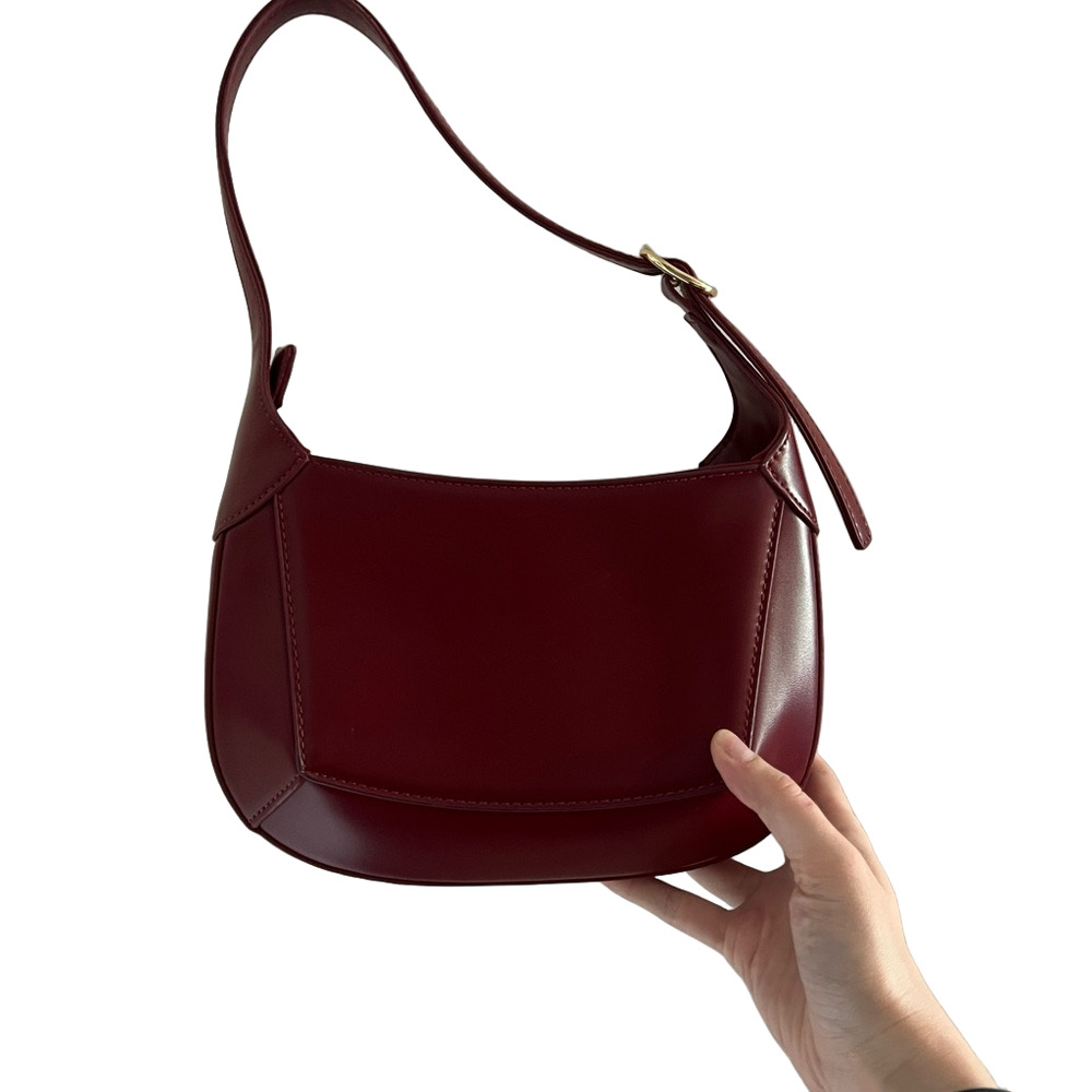 WOMEN'S COMMUTE MINIMALIST FASHION METALLIC DETAIL SHOULDER
BAG - Picture 3 of 5